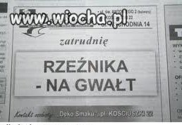 Rzeźnika na gwałt 