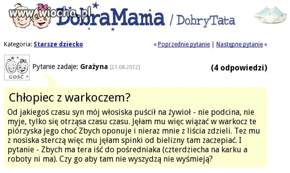 Nie wiem czy udawane czy prawdziwe