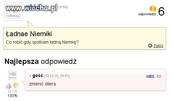 Jakie pytanie...