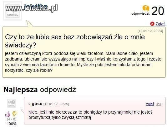 ...sex bez zobowiązań...