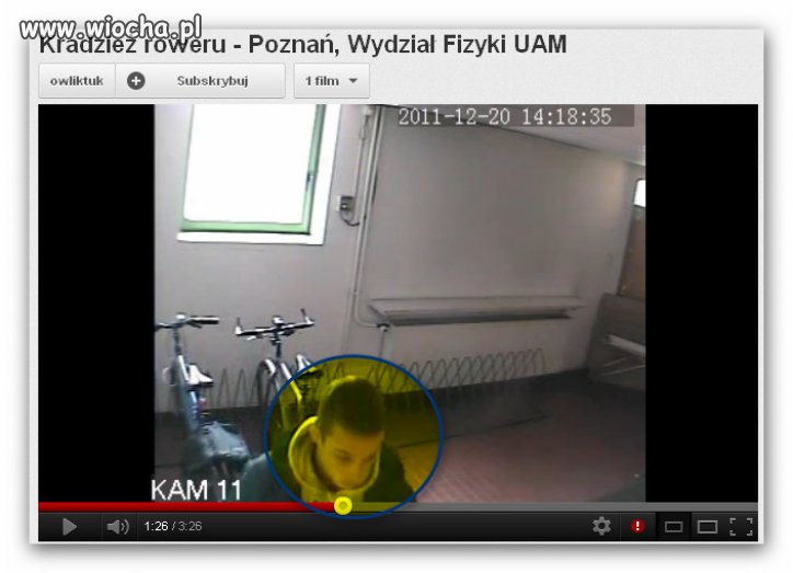 Ukradł Rower