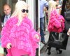 GaGa w lato w różowym futrze!