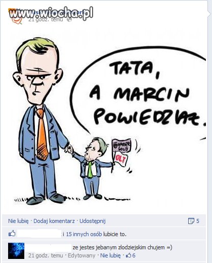 Tata a Marcin powiedział