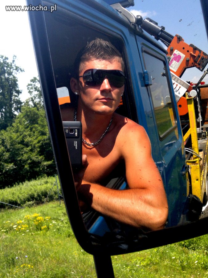 Sweet foto w lusterku samochodowym musi być