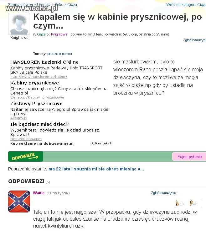 Jakie pytanie taka odpowiedź