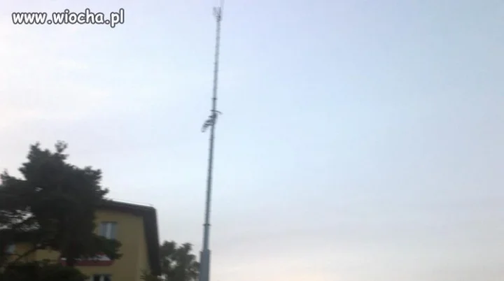 Rower na antenie satelitarnej