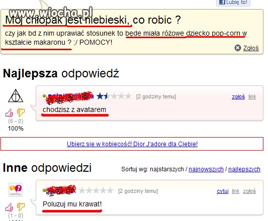 Niebieski casanowa, różowe dziecko...Atakują!!!