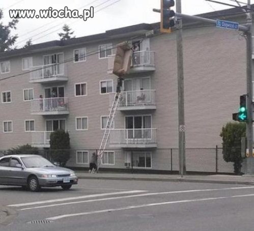 Przeprowadzka mieszkania na piętrze ???