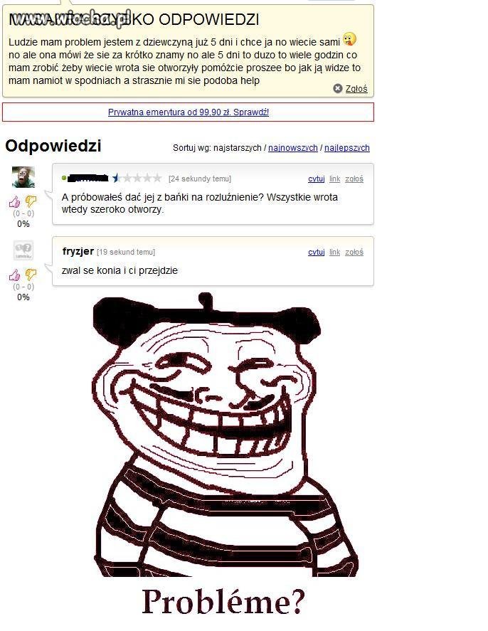 Problem z dziewczyną?