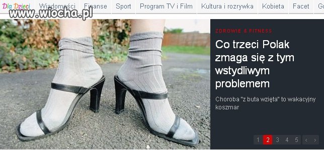 Choroba z buta wzięta czyli