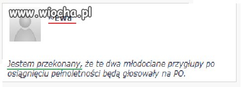 Jeden z komentarzy ze strony TVN24