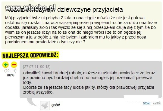 Dziewczyna przyjaciela