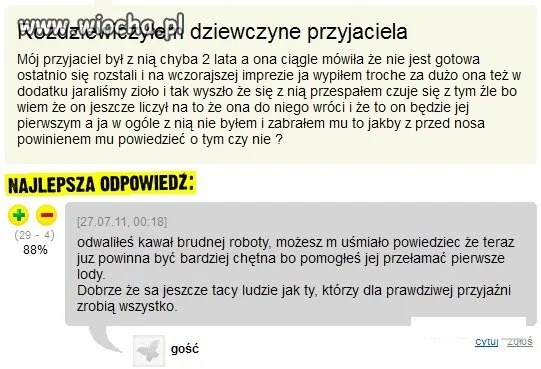 Dziewczyna przyjaciela