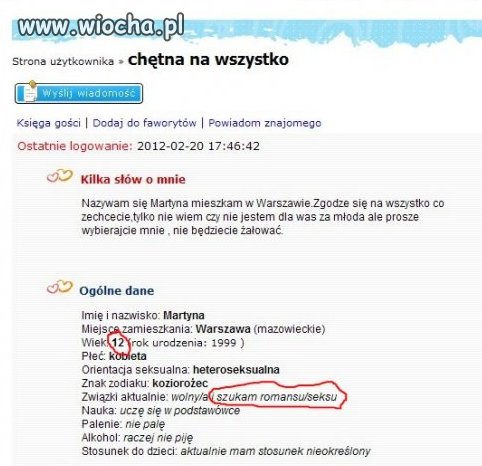 Dzisiejsze czasy mnie przerażają! 