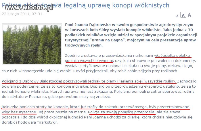 Taka policja... tylko w Polsce...