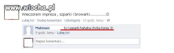 Impreza wieczorem
