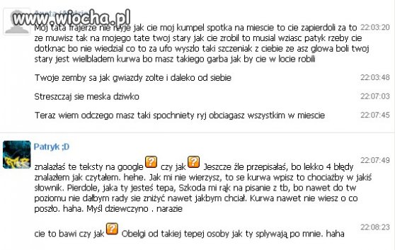 Przykre dzieci.