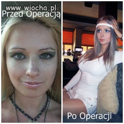 Ale się oszpeciła 