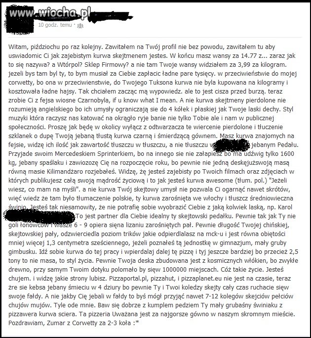 Załatwianie swoich spraw na fb 