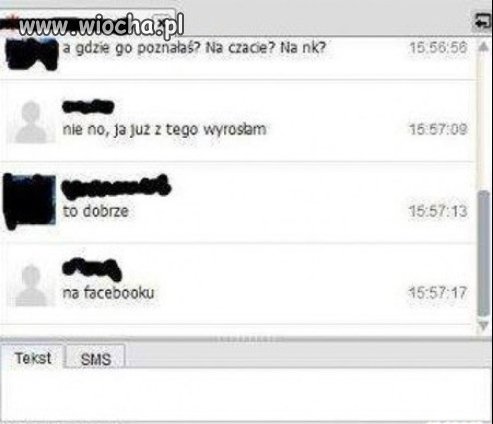 Ona już z tego wyrosła