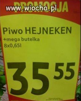 Piwo "HEJNEKEN" !