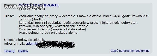 Następny polski "pracodawca"