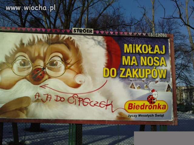 Mikołaj ma nosa...