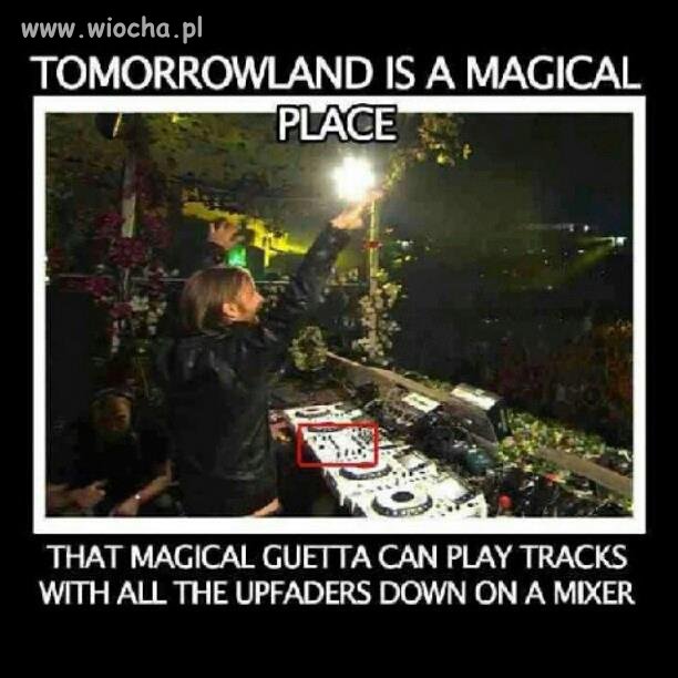 David Guetta na Tomorrowland'zie