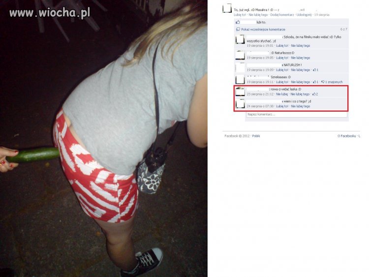 "rowa ci widać laska "