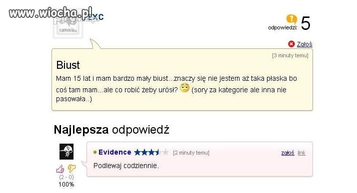 Z biustem jak z kwiatkami