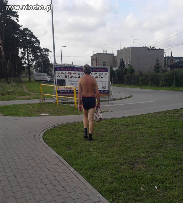 Przechadzka do sklepu. 
