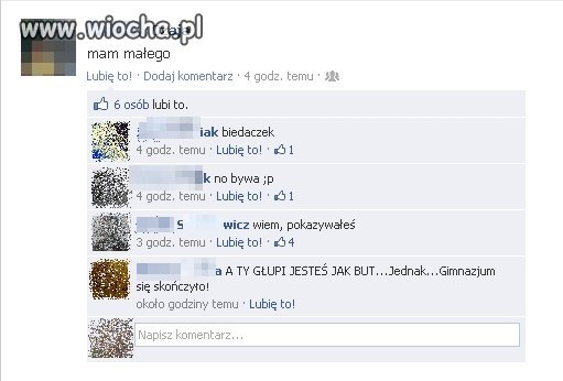 Wiocha dla chłopca