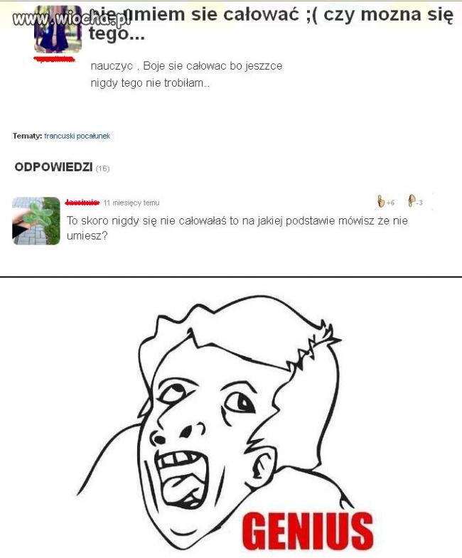 "Nie umiem się całować..."