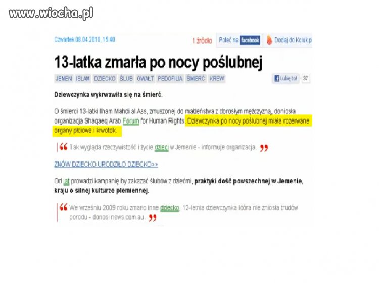 Takie rzeczy tylko w świecie islamu