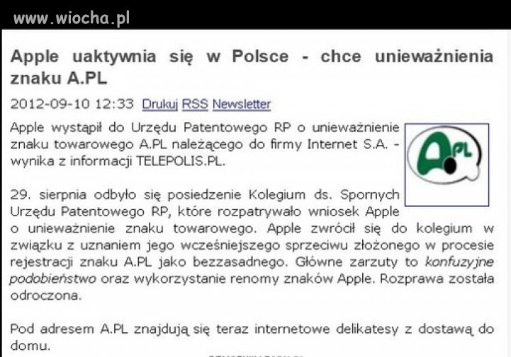 Szczyt idiotyzmu osiągnął maksymalny poziom