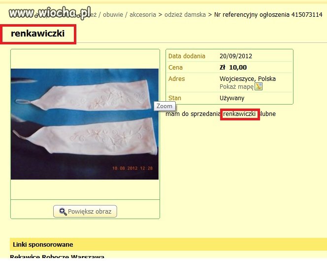 Kupmy sobie "RENKAWICZKI".