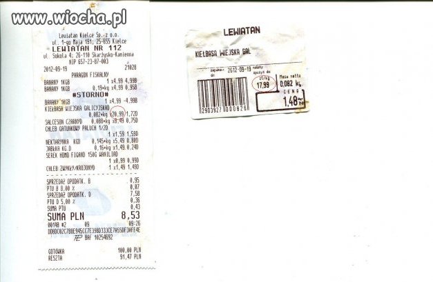 Cena Cenie nie równa...