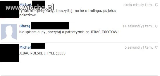 Co powiecie o takim idiocie?