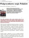 Pielgrzymki to...pijaństwo i orgie...
