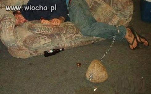 Daleko z imprezy nie ucieknie