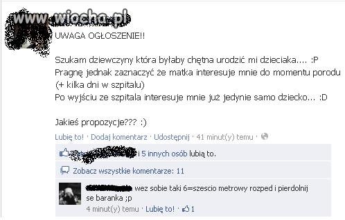 Ogłoszenie!
