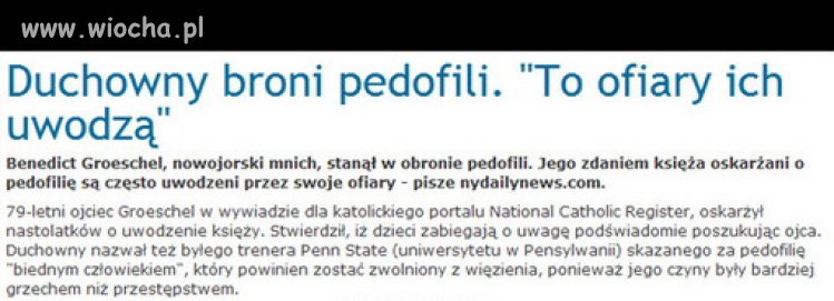 Temu duchownemu już konkretnie odwaliło