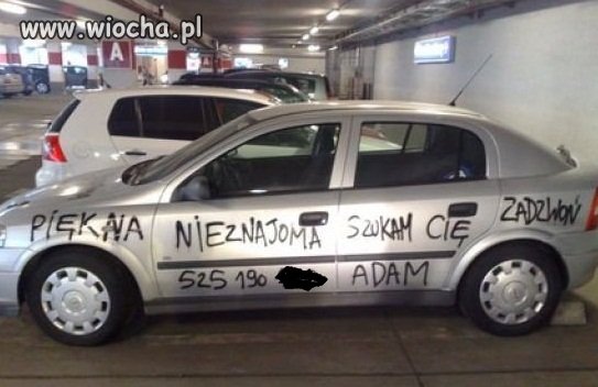 Wiocha dla tego pana...