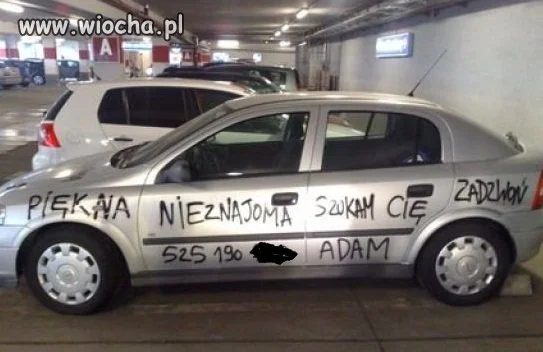 Wiocha dla tego pana...