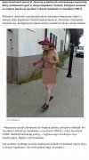 Wyszedł sobie w samym kapeluszu na spacer...