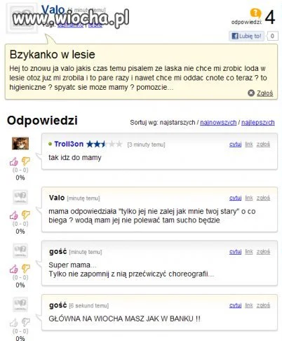 Bzykanko w lesie