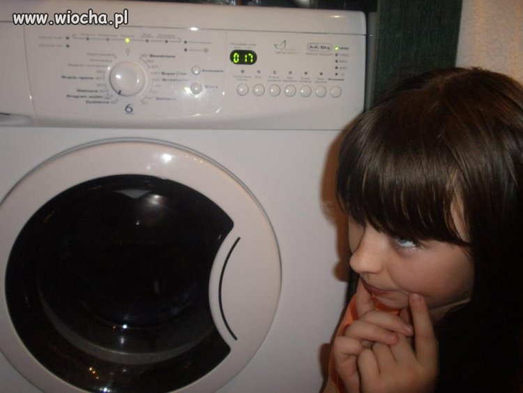 Zdjęcie z pralką..