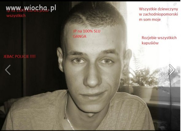 Niczym uliczny gangster, strach się bać