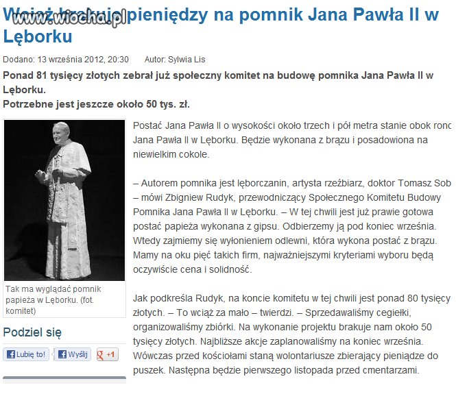Wojtyła załamał by ręce na wieść o tym...