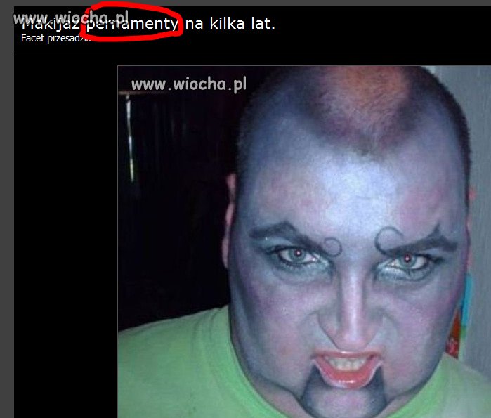 Większą wiochą jest...